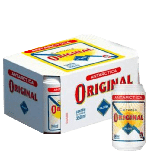 CERVEJA ORIGINAL LATA ML ANTARCTICA CX C 12UN
